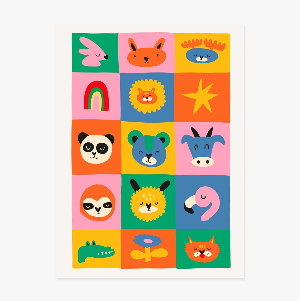 Poster „Tiere“