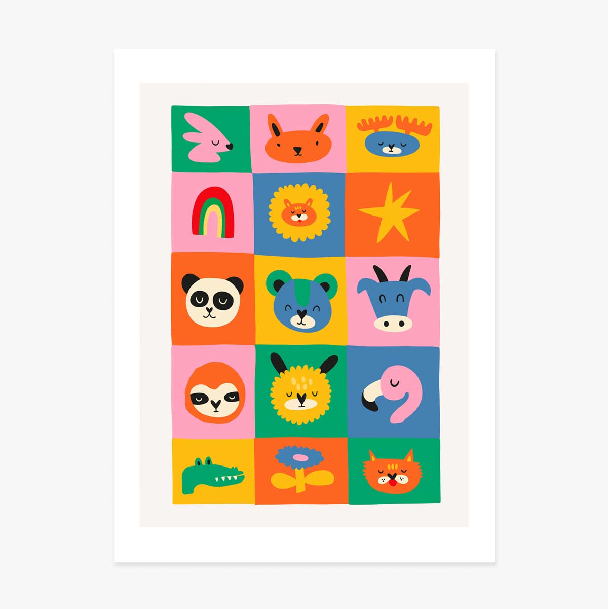 Poster „Tiere“