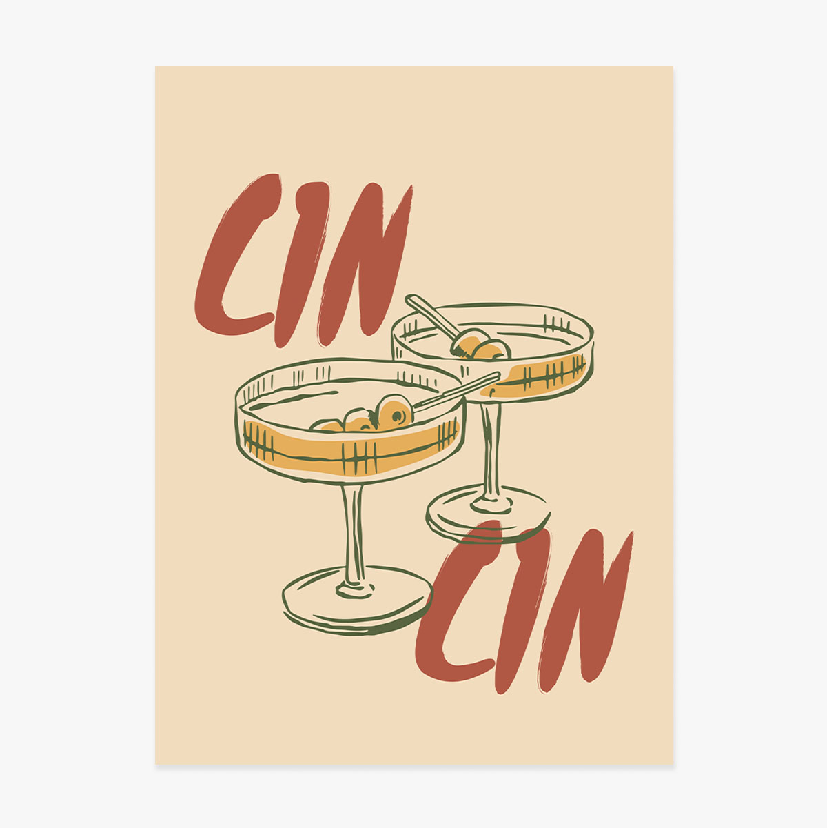 Poster „Cin cin“