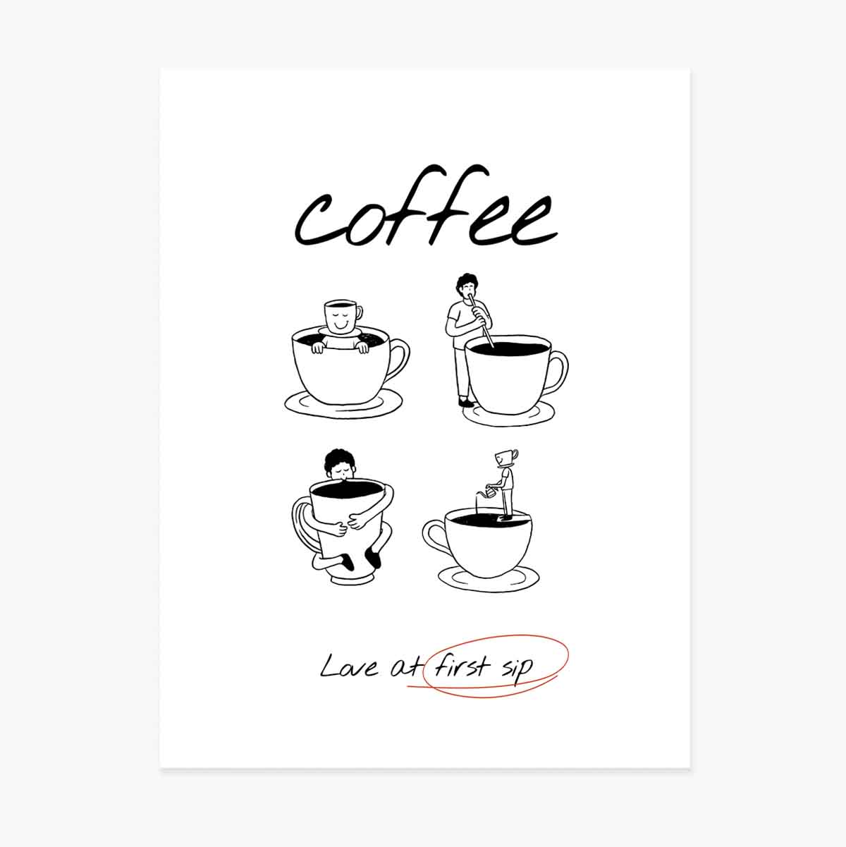 Poster „Coffee Love“
