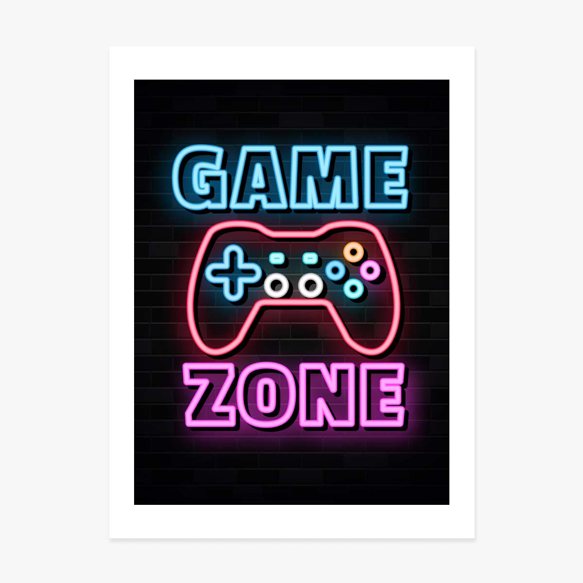 Poster „Game Zone“