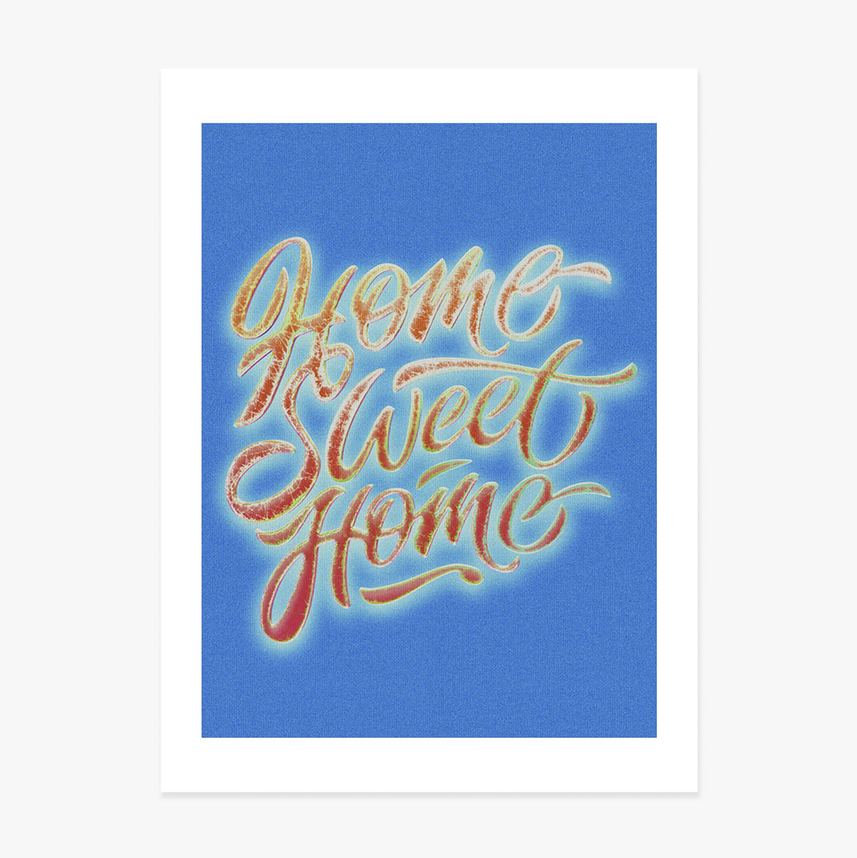 Poster „Home sweet home“