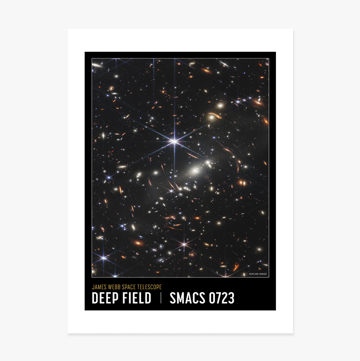 Poster „Entfernte Galaxien“