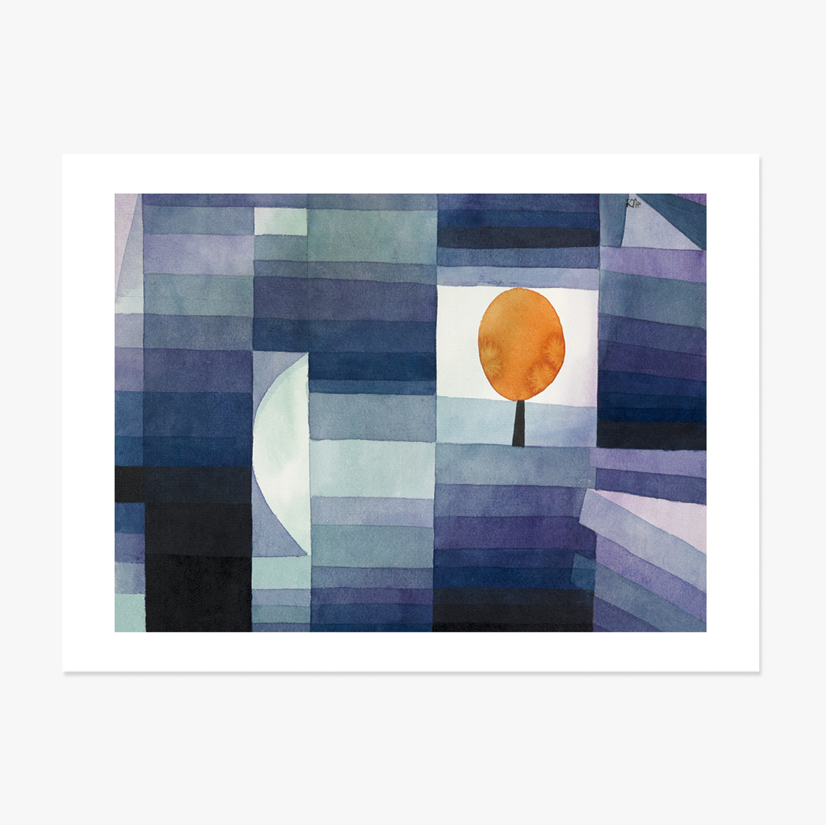 Poster im Querformat – Paul Klee – Der Frühlingsbote 1922