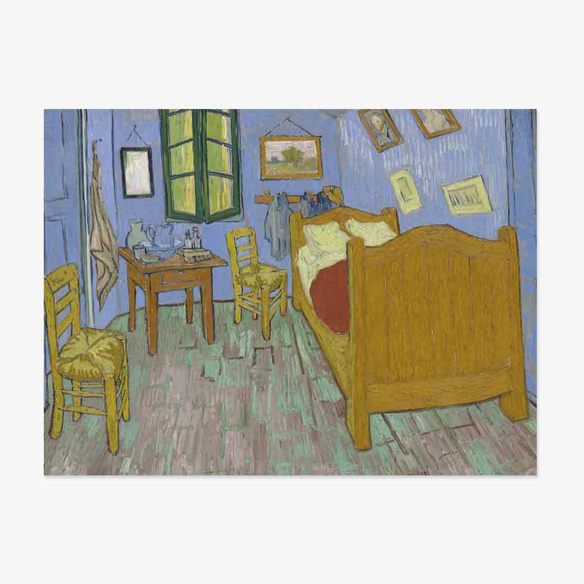 Landscape poster - Vincent van Gogh - The Bedroom, 1889