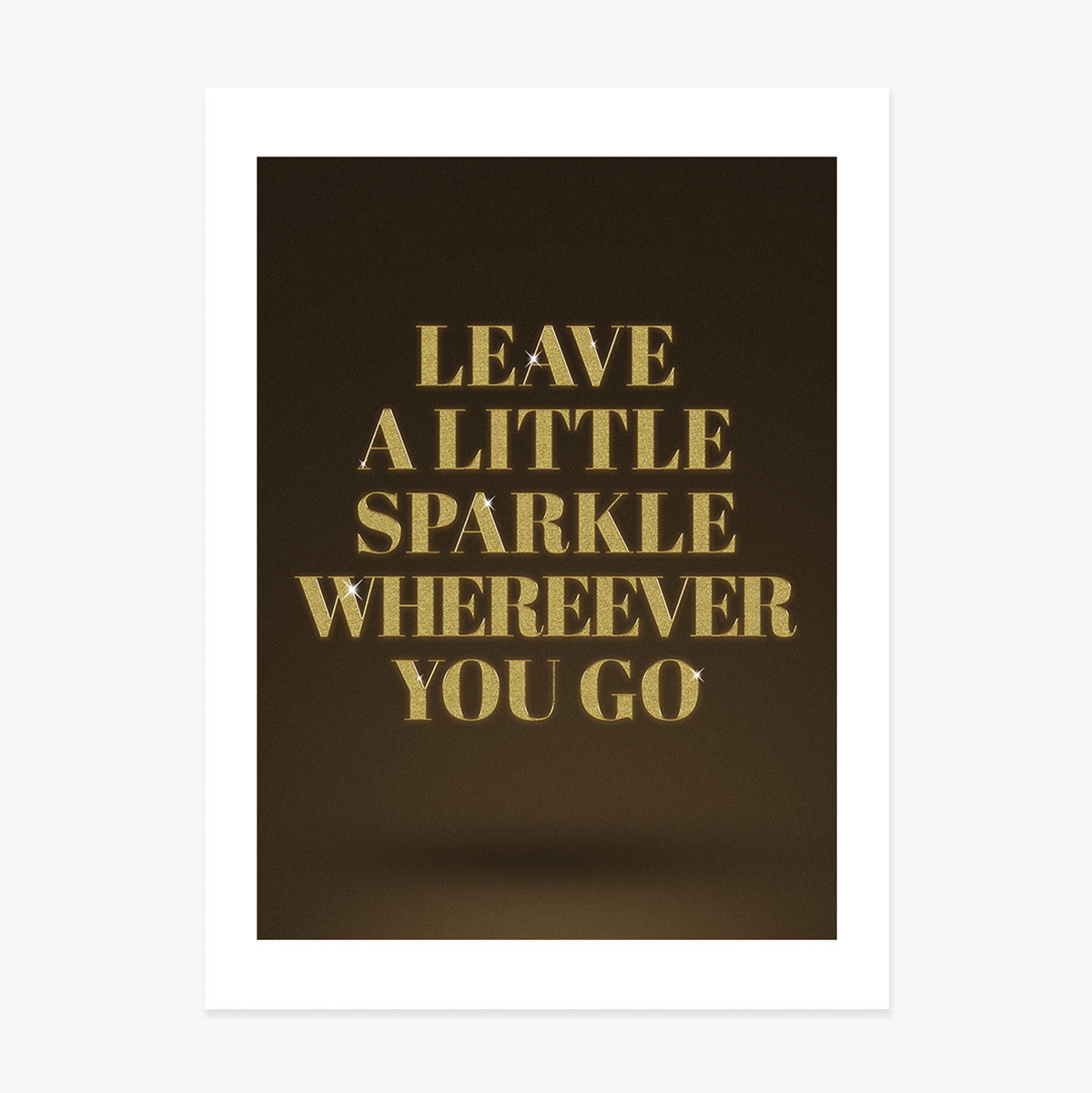 Poster „Leave a spark“