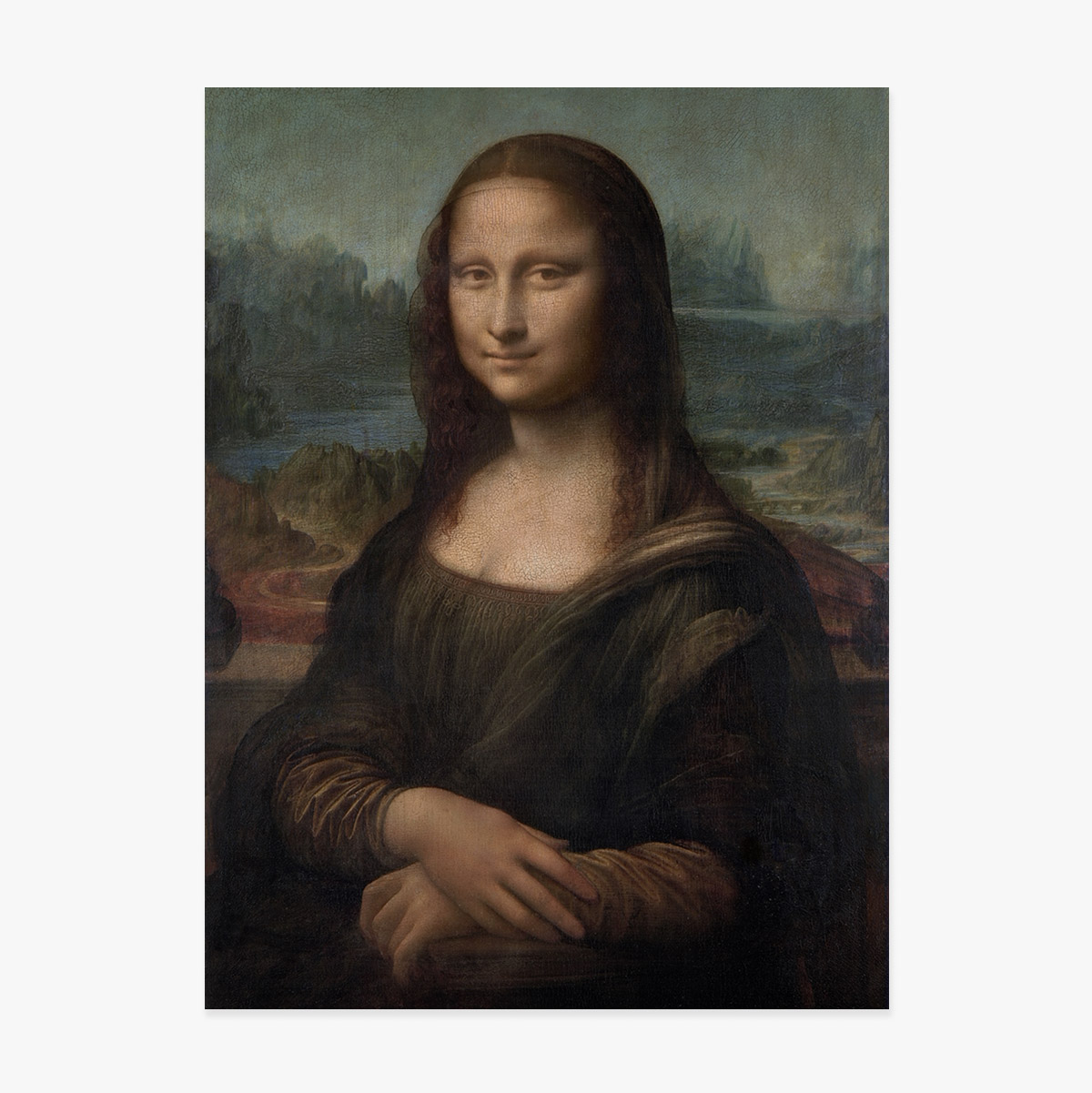 Poster: Leonardo da Vinci, Mona Lisa del Giocondo, 1506