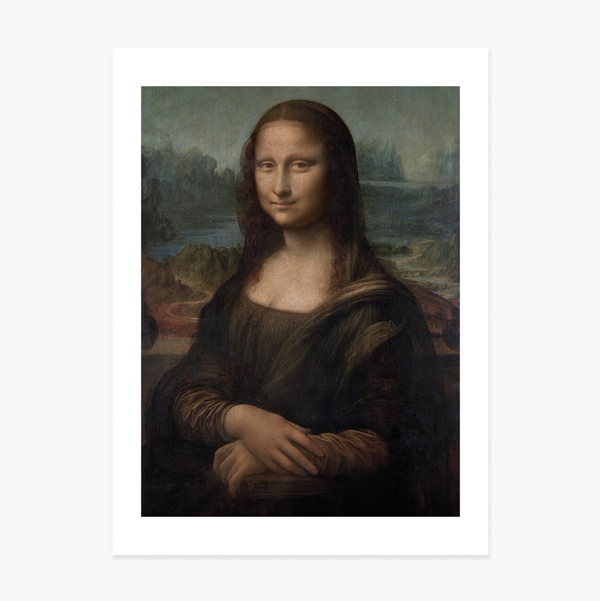 Poster: Leonardo da Vinci, Mona Lisa del Giocondo, 1506