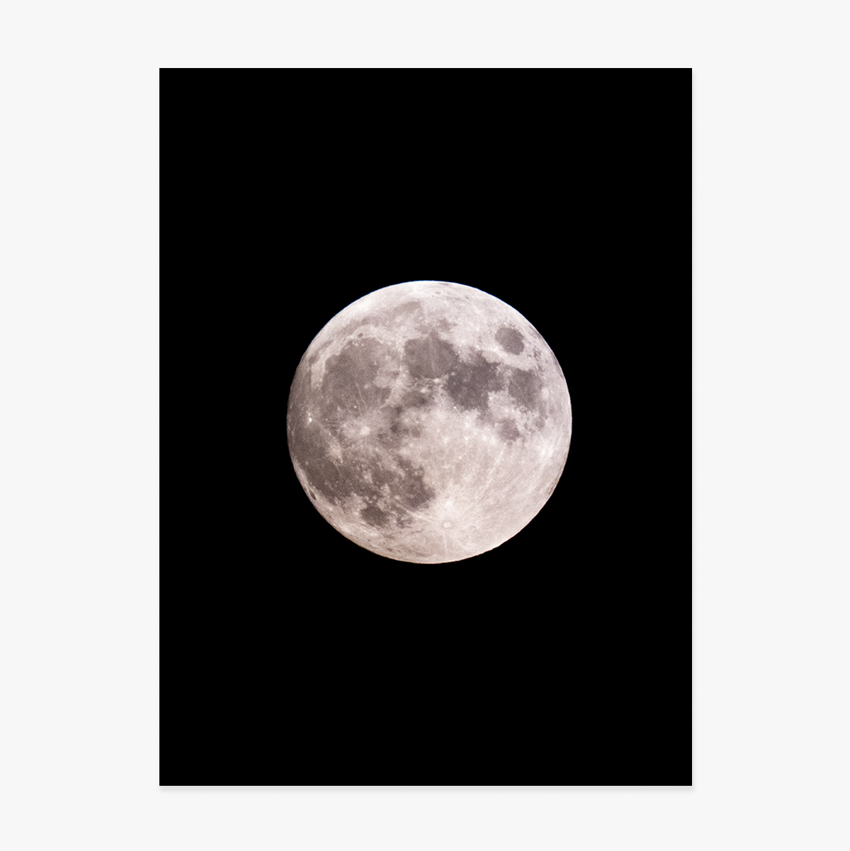 Poster „Mond“