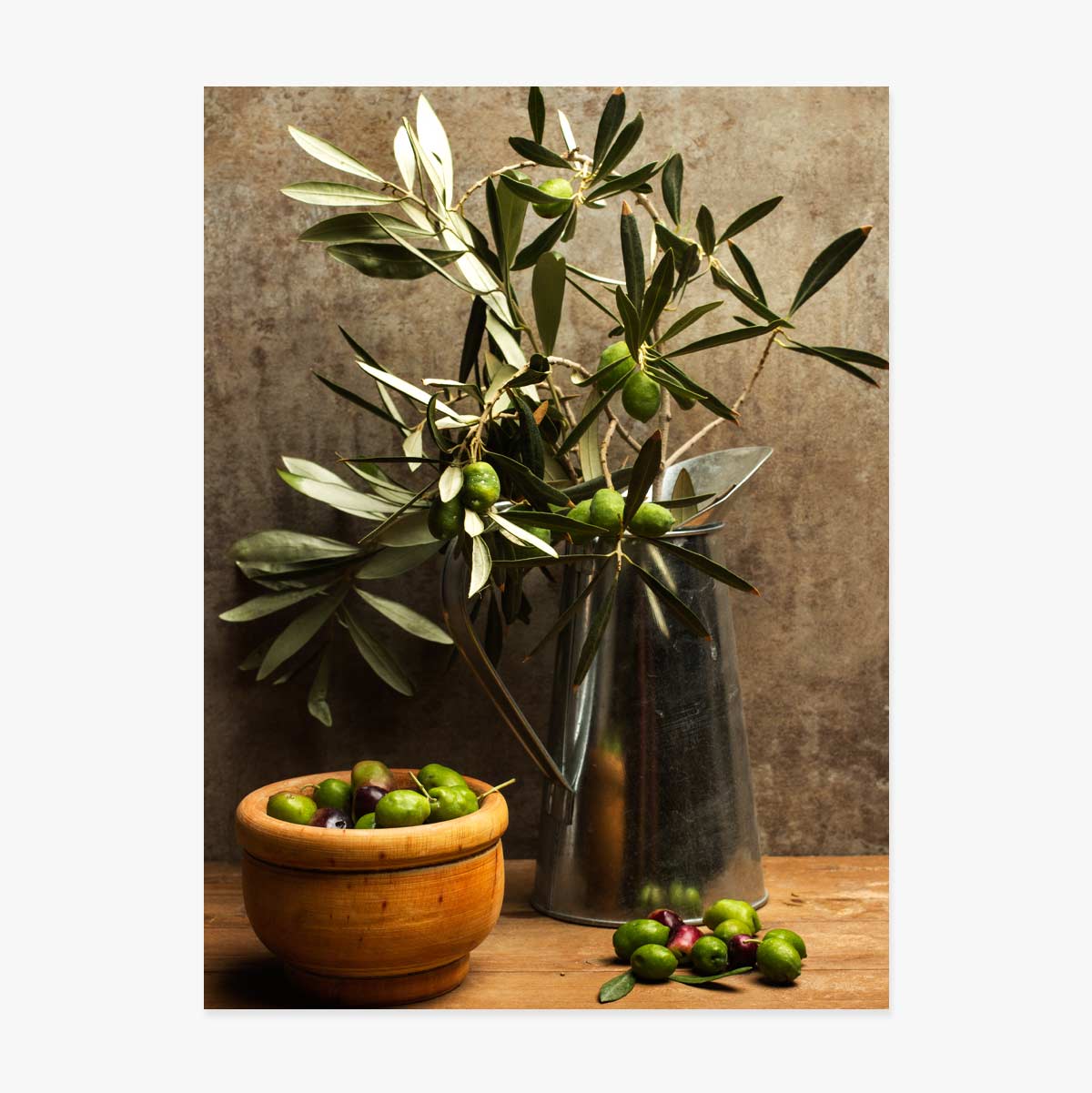 Olive Tree Poster