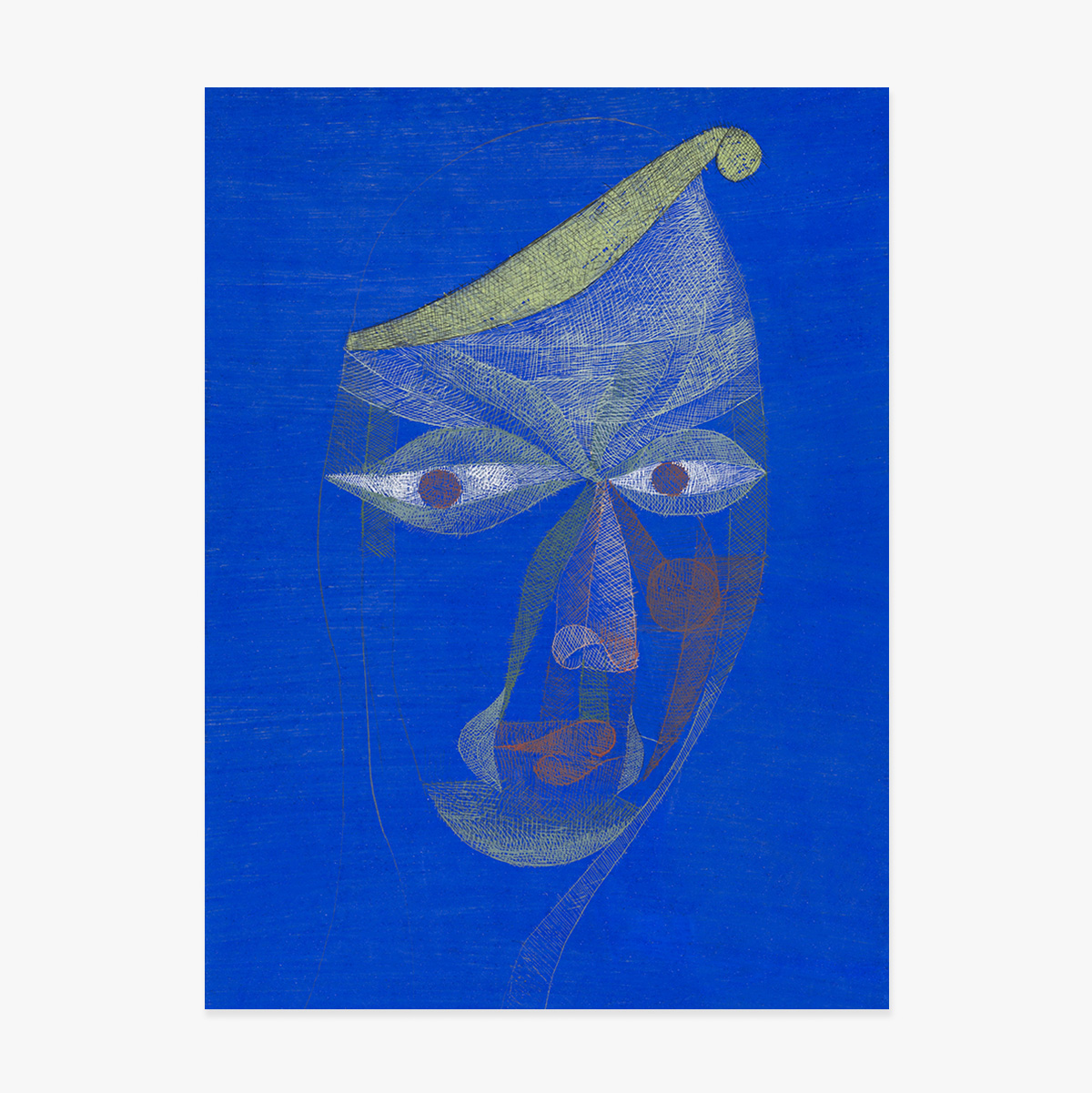 Poster von Paul Klee, „Porträt eines Orientalen“, 1924