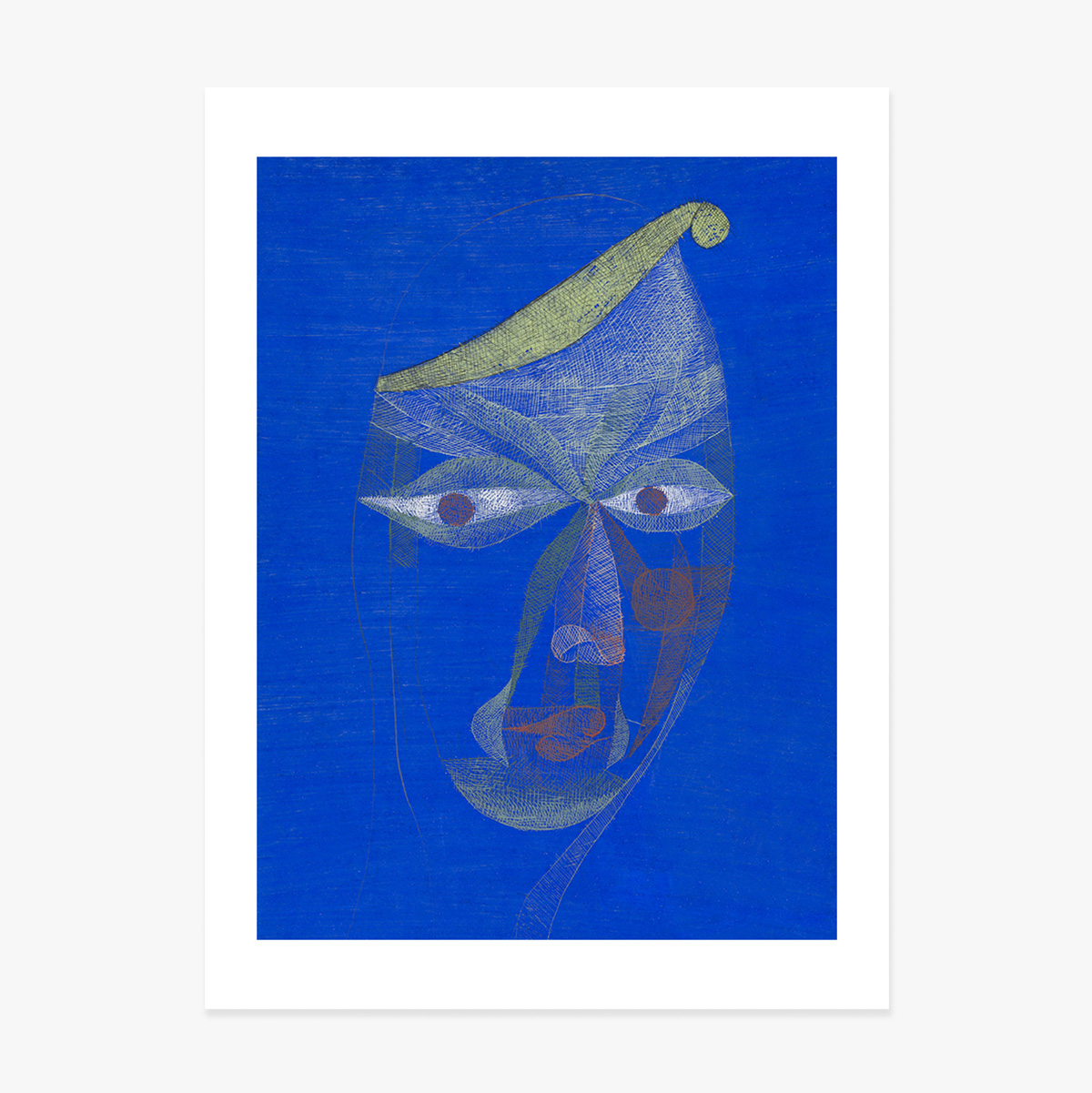 Poster von Paul Klee, „Porträt eines Orientalen“, 1924