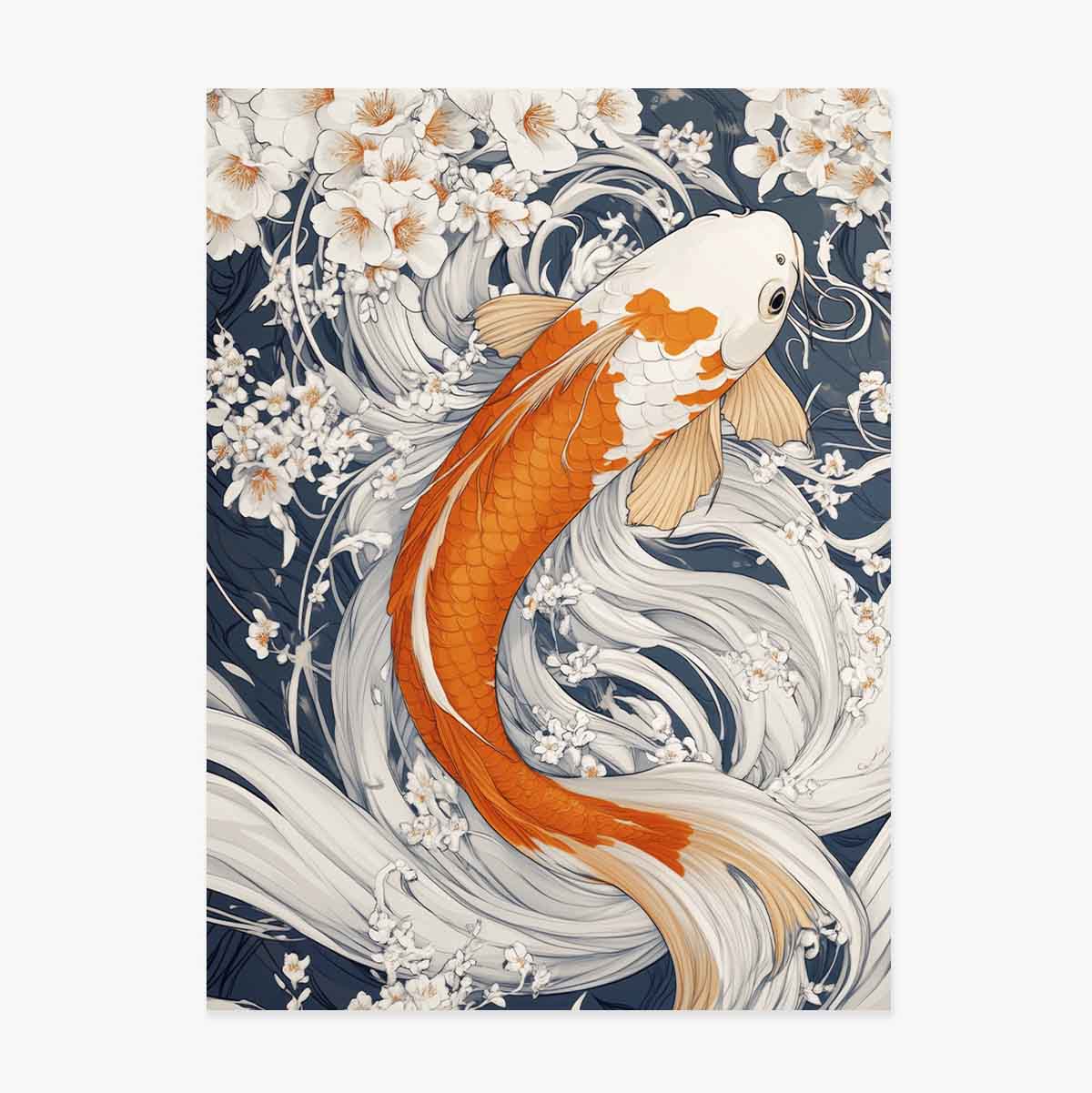Poster: Japanischer Barsch