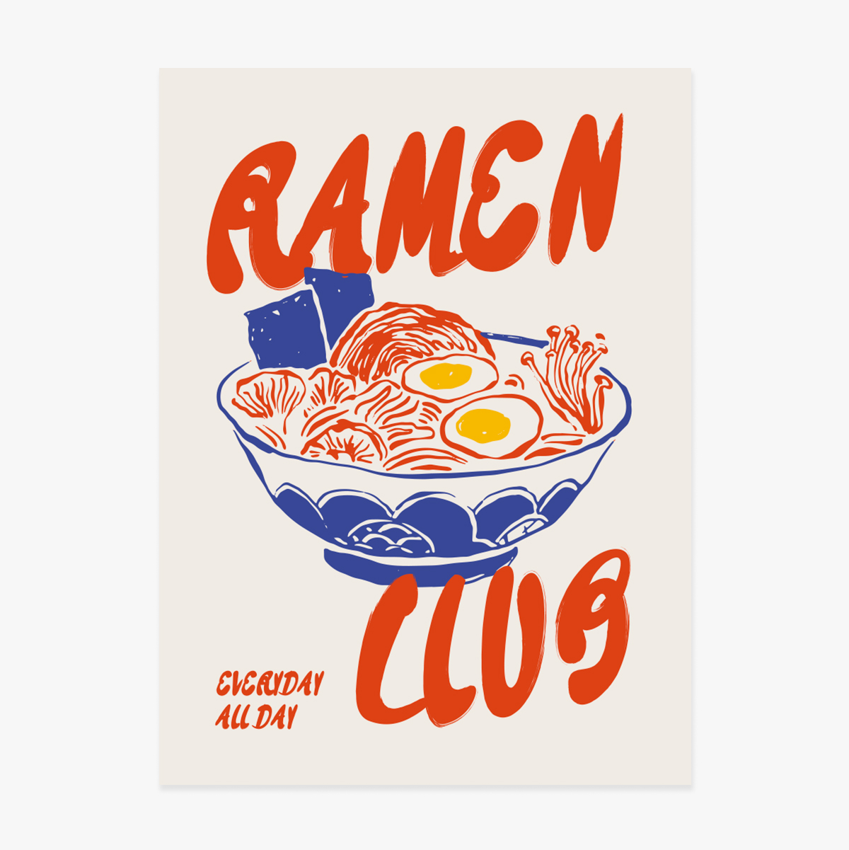 Poster „Ramen Club“