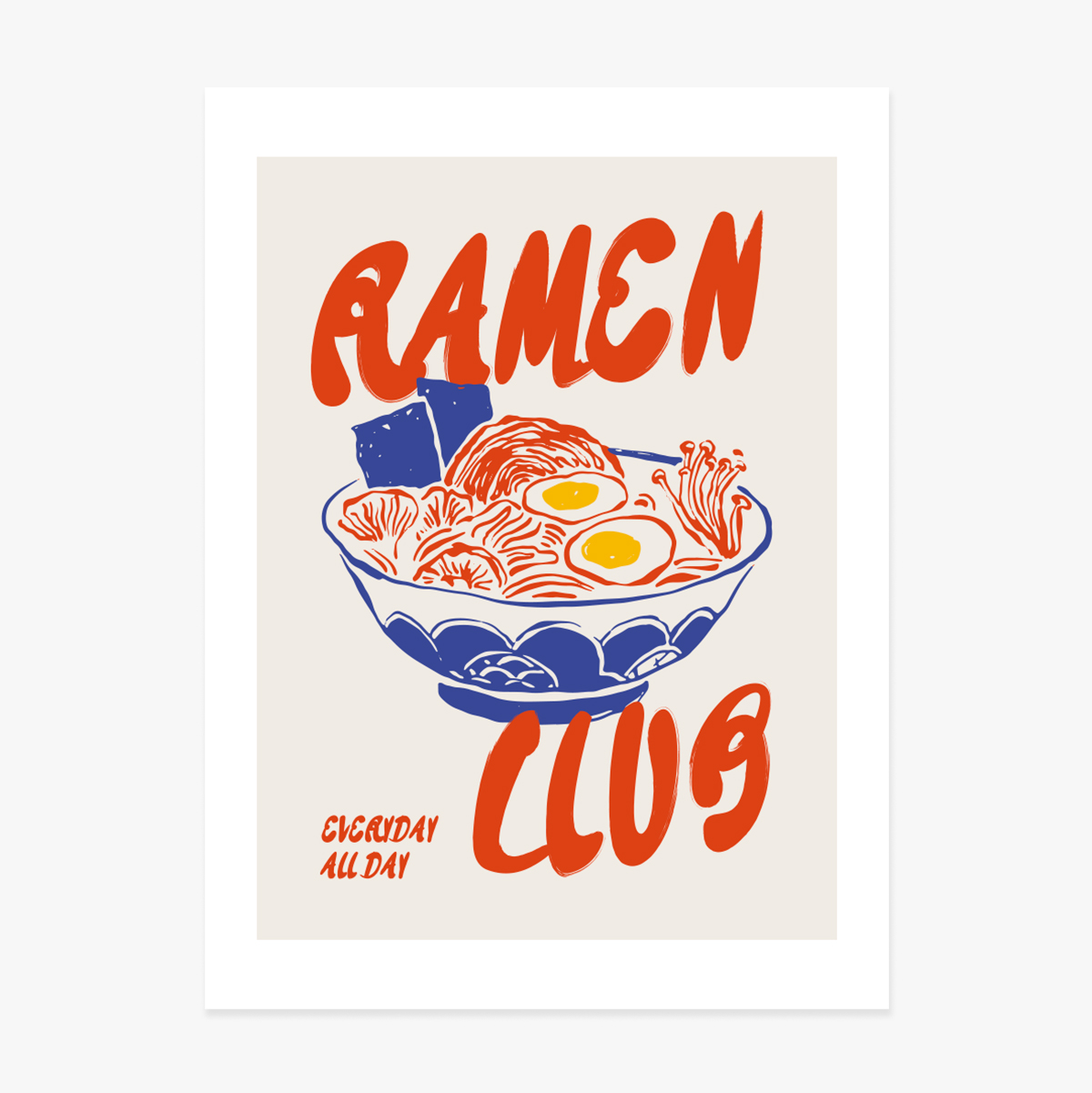 Poster „Ramen Club“
