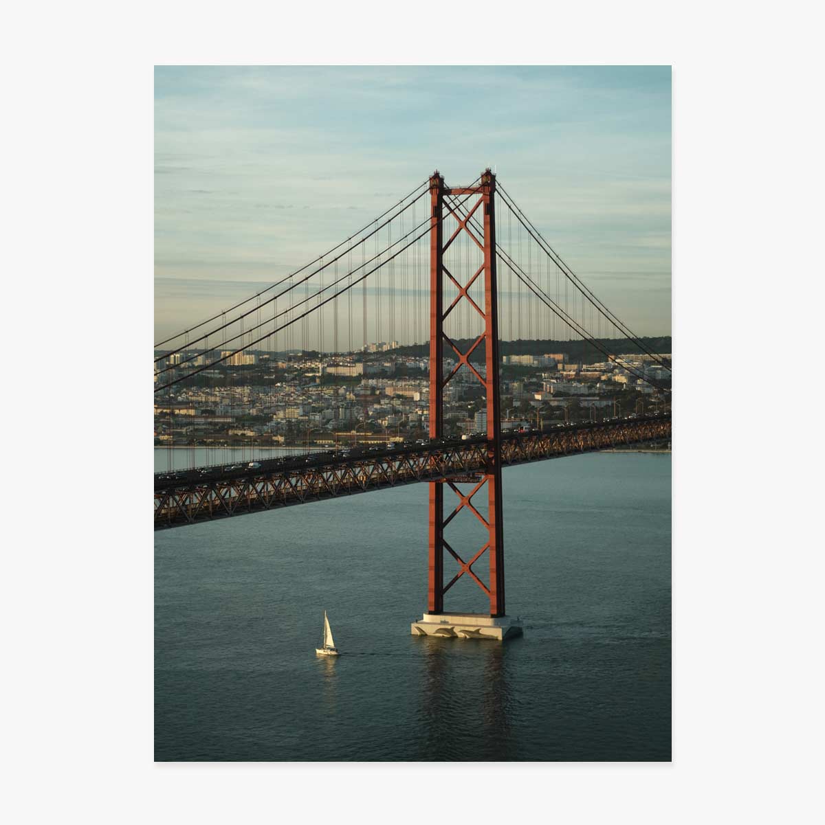 Poster „Red Bridge“